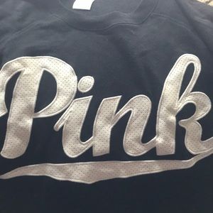 Black pink sweatshirt